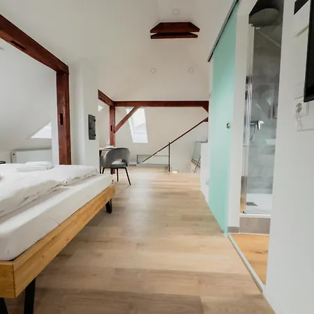 Apartmán Maybach - Modernes & Zentrales In Altstadtvilla - Bodenseenaehe - Parkplatz - Klimaanlage